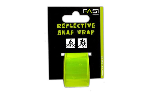 FASI Snap Wrap Reflektorband 30 mm gelb