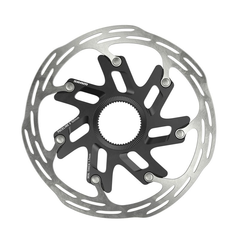 SRAM Bremsscheibe Paceline X CenterLock 160mm abgerundet inkl. Lockring