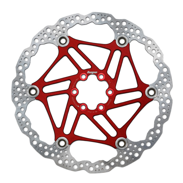 HOPE HOPE Disc 200 mm 6 Loch Floating red
