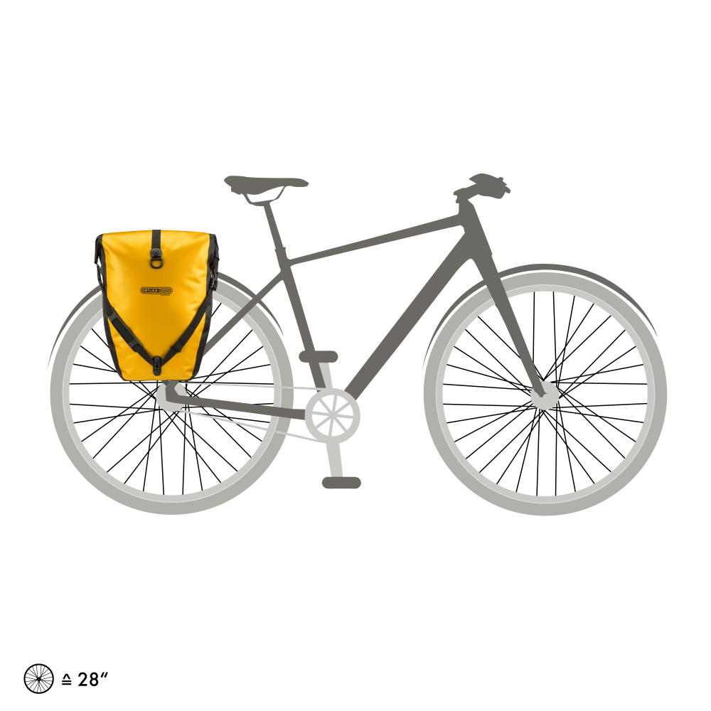 Ortlieb Back-Roller QL2.1 40 L sunyellow - black