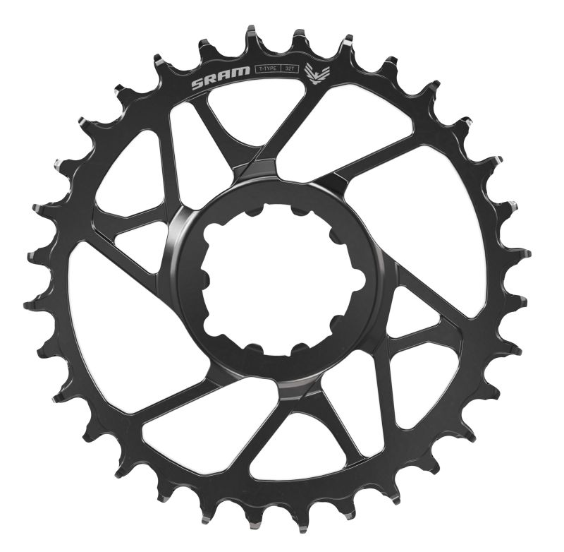 SRAM Kettenblatt Eagle 70 30Z T-Type 3mm Offset Direct Mount Stahl schwarz