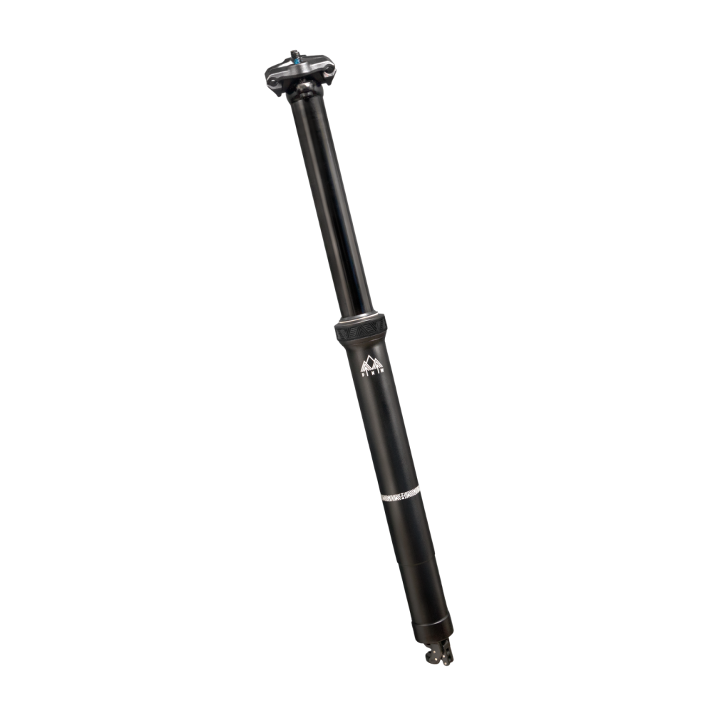 PNW Dropper Loam Post, 170mm travel, 31.6mm, travel adjust, black silicone band