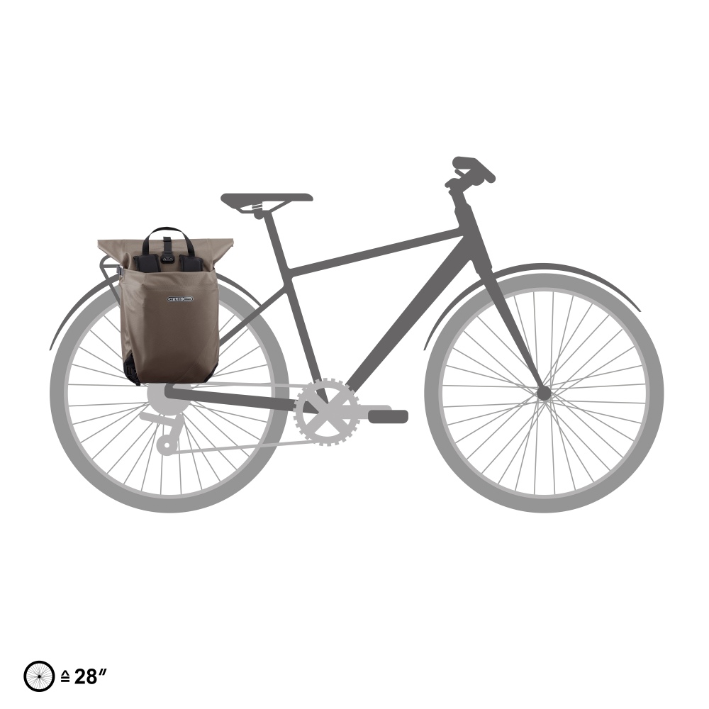 Ortlieb Vario QL2.1 20 L dark sand