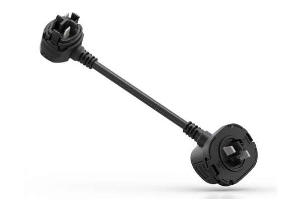 Bosch Kabelsatz PowerMore 300mm BCH3923 Kabelführung Richtung Akkuhalter schwarz