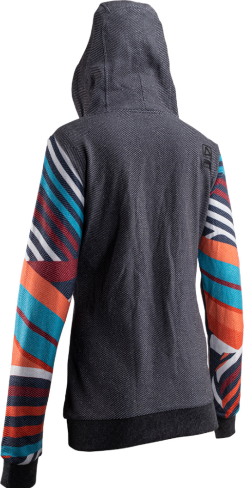 Leatt Premium Women Zip-Hoodie stripes M