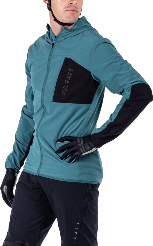 Leatt MTB Trail 1.0 Jacket teal XL