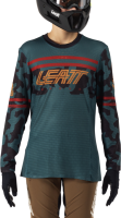 Leatt MTB Gravity 4.0 Jersey Jr teal S