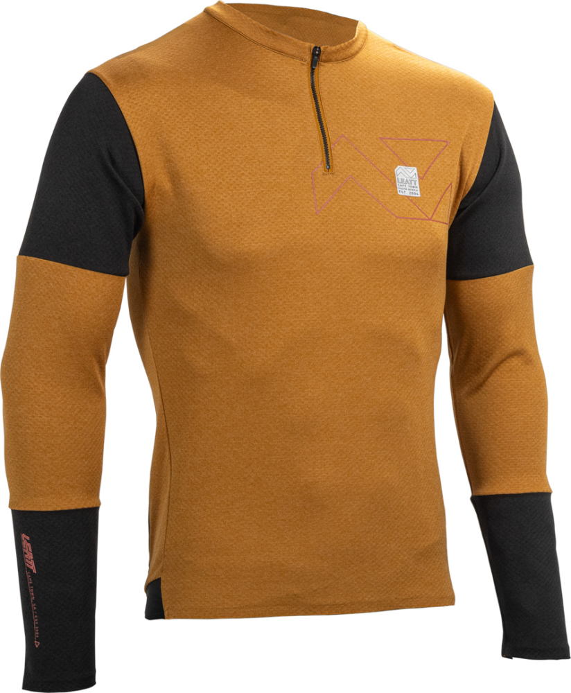 Leatt MTB Trail 4.0 Jersey peanut 2XL