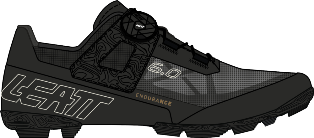 Leatt ProClip 6.0 Endurance Shoe black 44