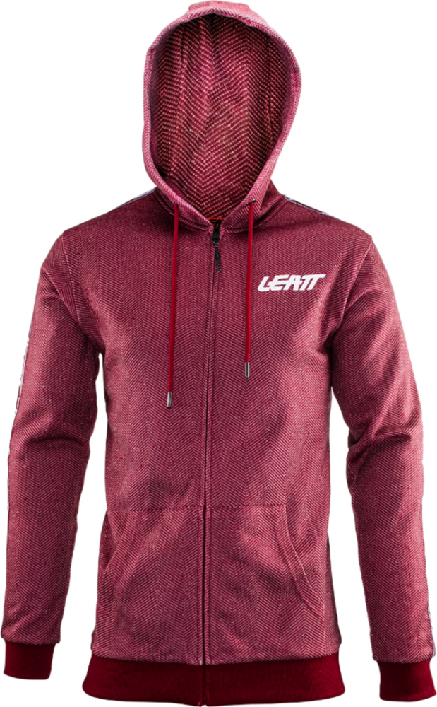 Leatt Zip Hoodie Premium V25 ruby M
