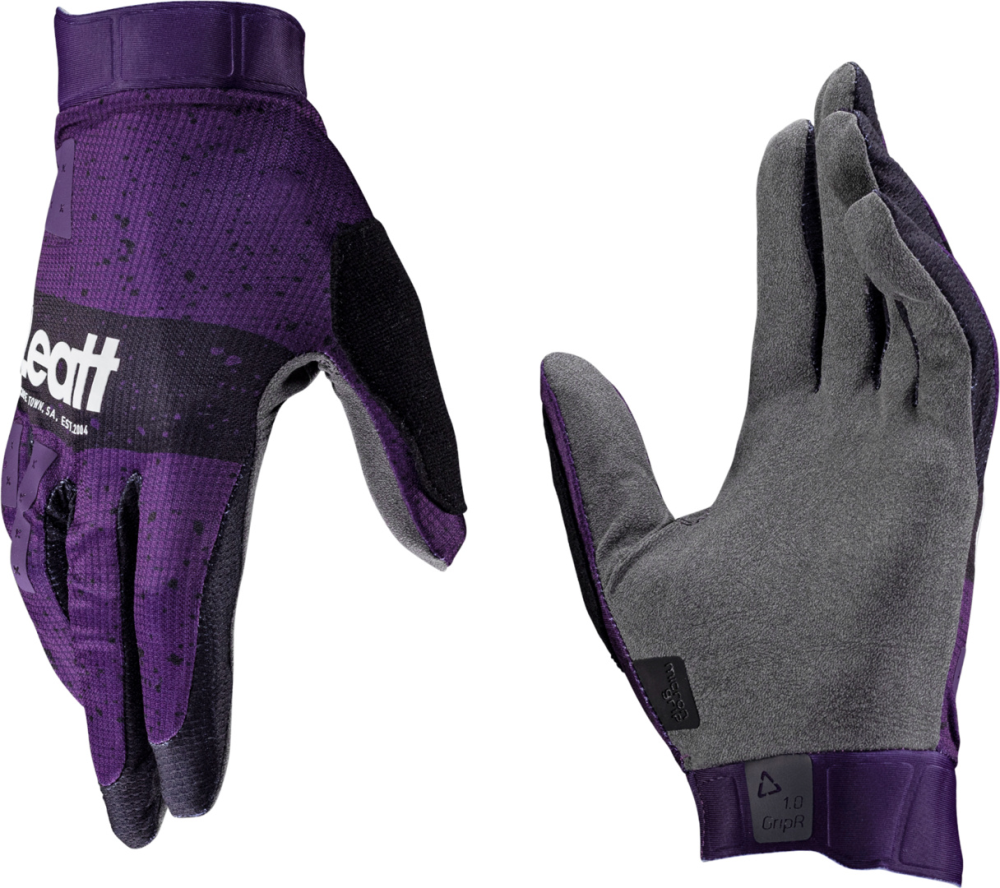 Leatt MTB Glove 1.0 GripR velvet S