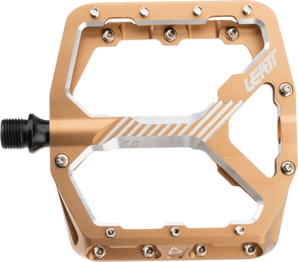 Leatt Pedals AllMtn 6.0 Flat #Wide 114x107mm Frost Bronze