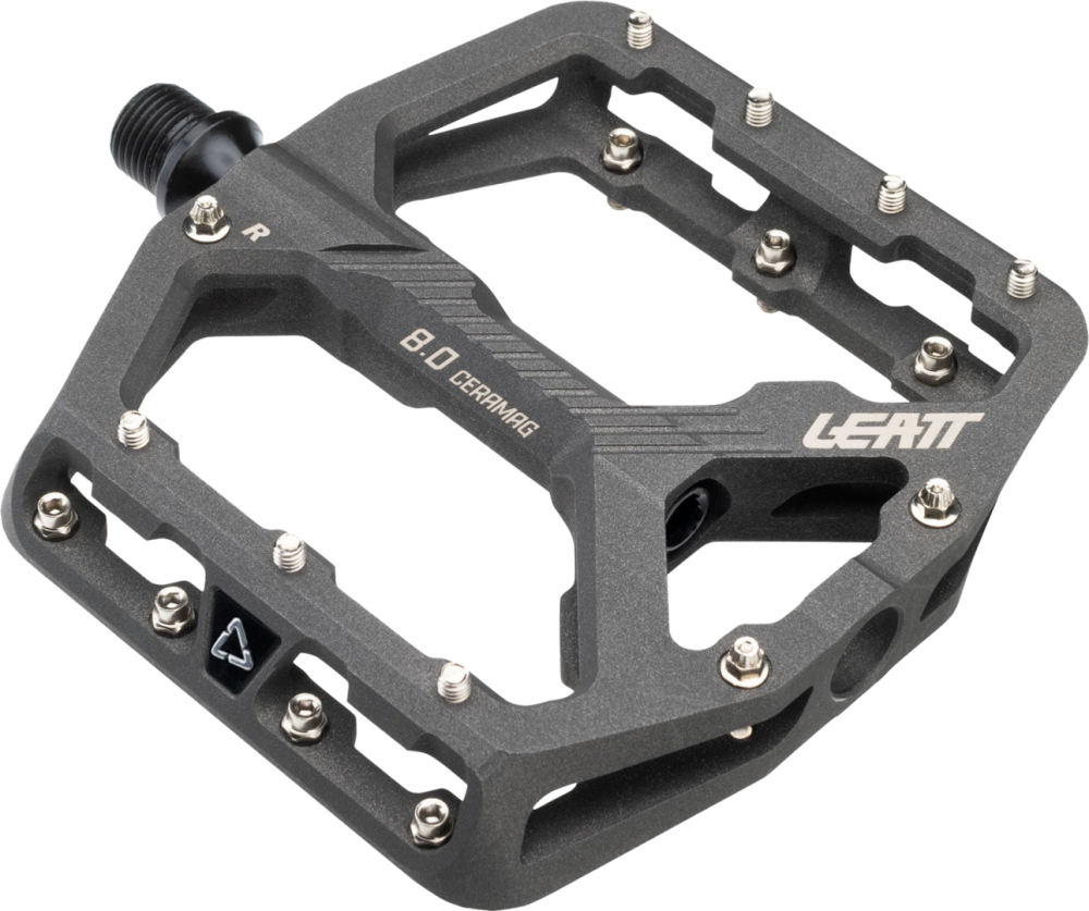 Leatt Pedals CeraMAG 8.0 Flat #Wide 114x107mm CeraGrey
