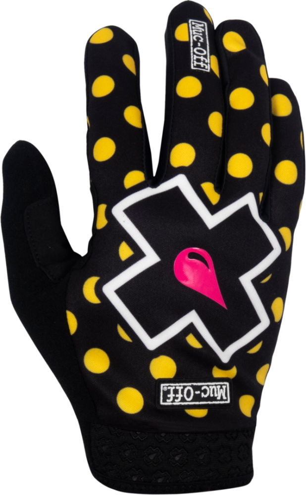 Muc-Off MTB Rider Gloves gelb-polka XXL