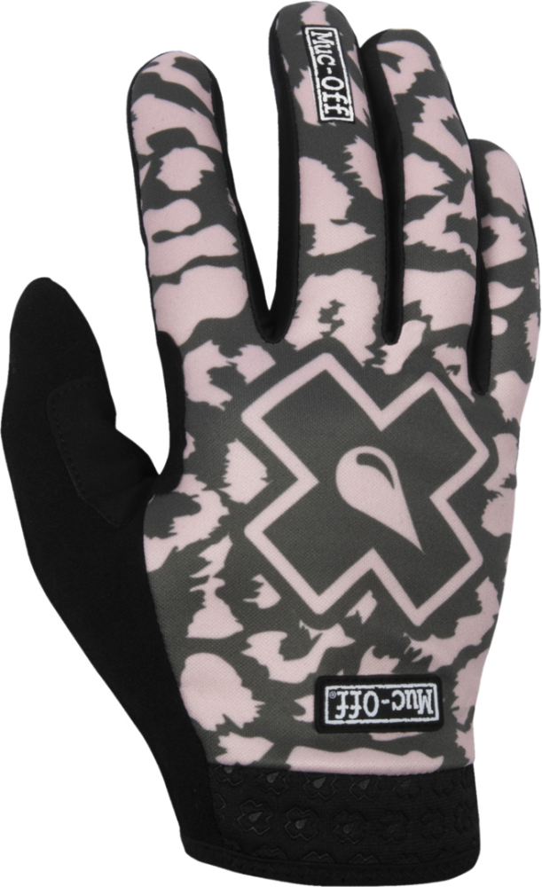 Muc-Off MTB Rider Gloves green/pink leopard S