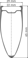 DT Swiss DT ARC 1100 DICUT Laufrad 700C CL 65 142/12 HG XDR