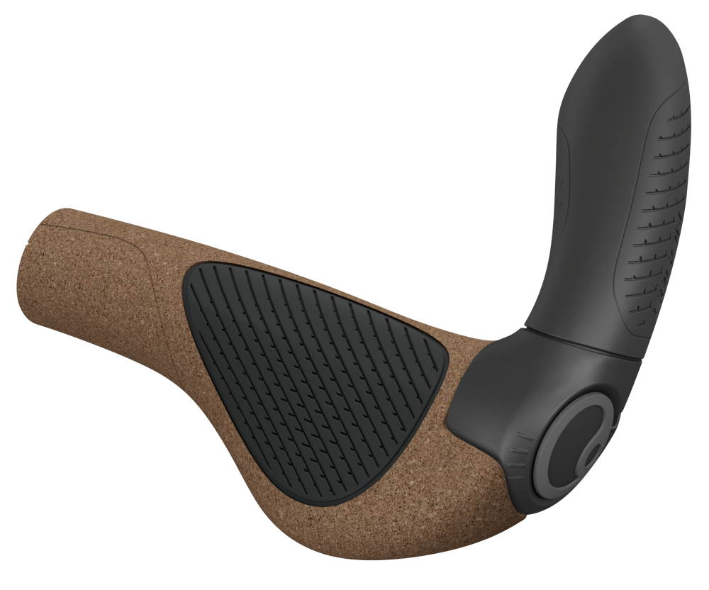 Ergon Lenkergriffe GP4 Evo BioKork Small brown