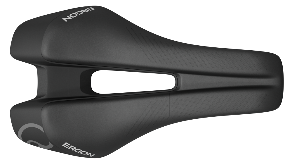 Ergon Sattel SR Tri Pro Carbon Man Front mit Öffnung black
