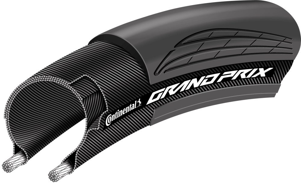 Continental Pneu Grand Prix 700x30C Falt black