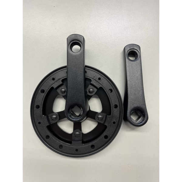 NALOO Kurbel-Set Chameleon Mk2/Mk2.1, 4-Kant, 92mm, Singlespeed