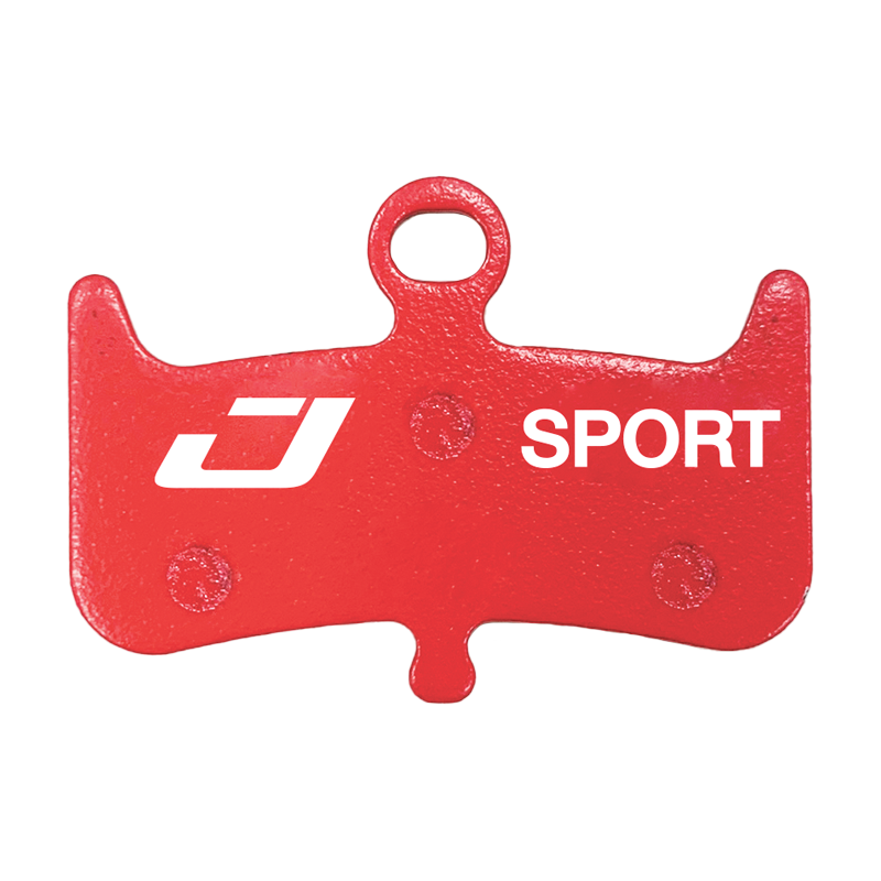 Jagwire Bremsbeläge, SPORT SEMI-METALLIC red HAYES DCA017