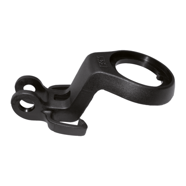 Busch & Müller Scheinwerferhalter, Kunststoff, für Steuersatz 1 1/8", schwarz, 471B/1