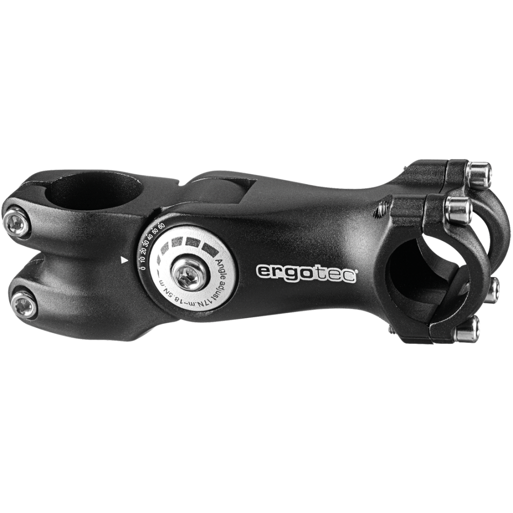 Vorbau, OCTOPUS2, 25.4, Ausladung:125 Winkel: -10°/+60° Klemm-ID:28.6 AL6061 black-sand L4