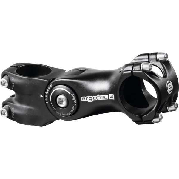 Vorbau, OCTOPUS2, 31.8, Ausladung:105 Winkel: 0°/+60° Klemm-ID:28.6 AL6061 black-sand L4