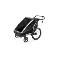 Thule Kinderanhänger CHA LITE 2 Agave Alu/Agave (Bike+Stroll)