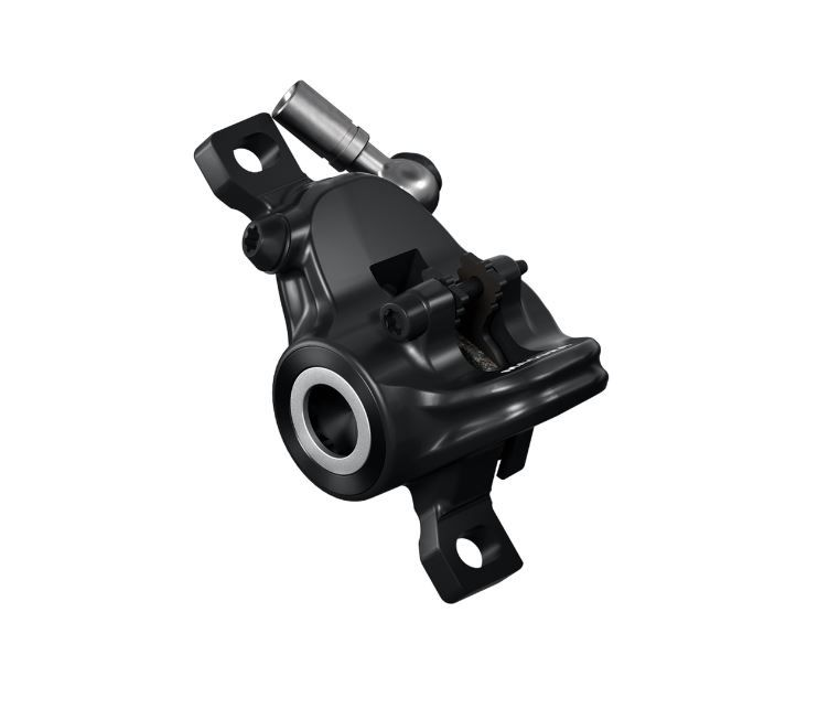 Magura Bremszange Mt4/mt6, Schwarz, Blende Silb Banjo, Inkl Belaege, Ab My2015 (1 Stk)