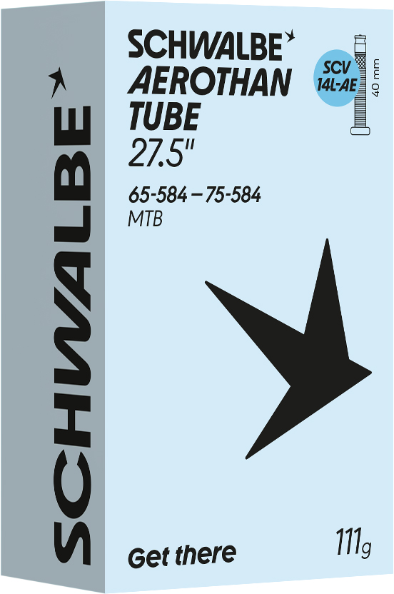 Schwalbe Schlauch SCV14L-AE Aerothan 27.5" 65/75-584 Clik Valve 40mm