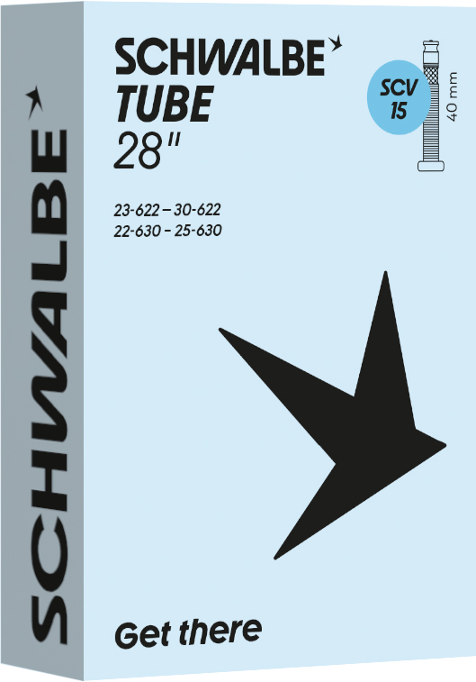 Schwalbe Schlauch SCV15 28" 23/30-622/630 Clik Valve 40mm