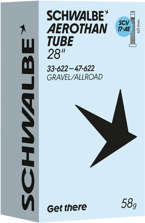 Schwalbe Schlauch SCV17-AE Aerothan 28" 33/47-622 Clik Valve 40mm