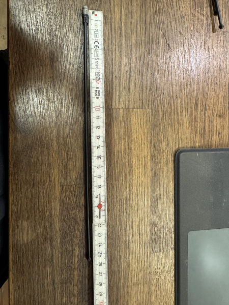 Mavic Speiche Mavic Crossmax 277 flach schwarz