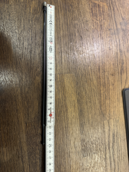 Mavic Speiche Mavic Crossmax 277 flach schwarz