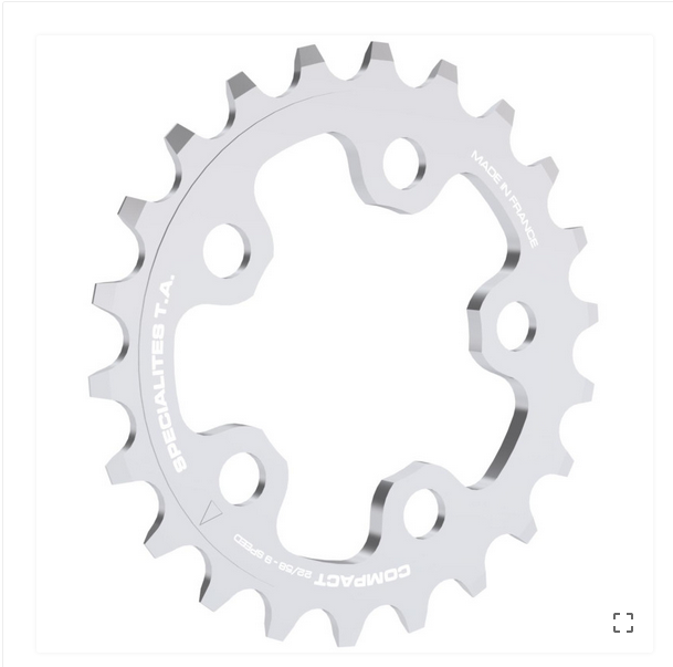 Specialites-ta.com Kettenblatt Compact 9S / 5Loch 58mm