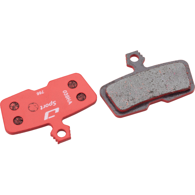 SRAM Bremsbeläge, SPORT SEMI-METALLIC red DCA009