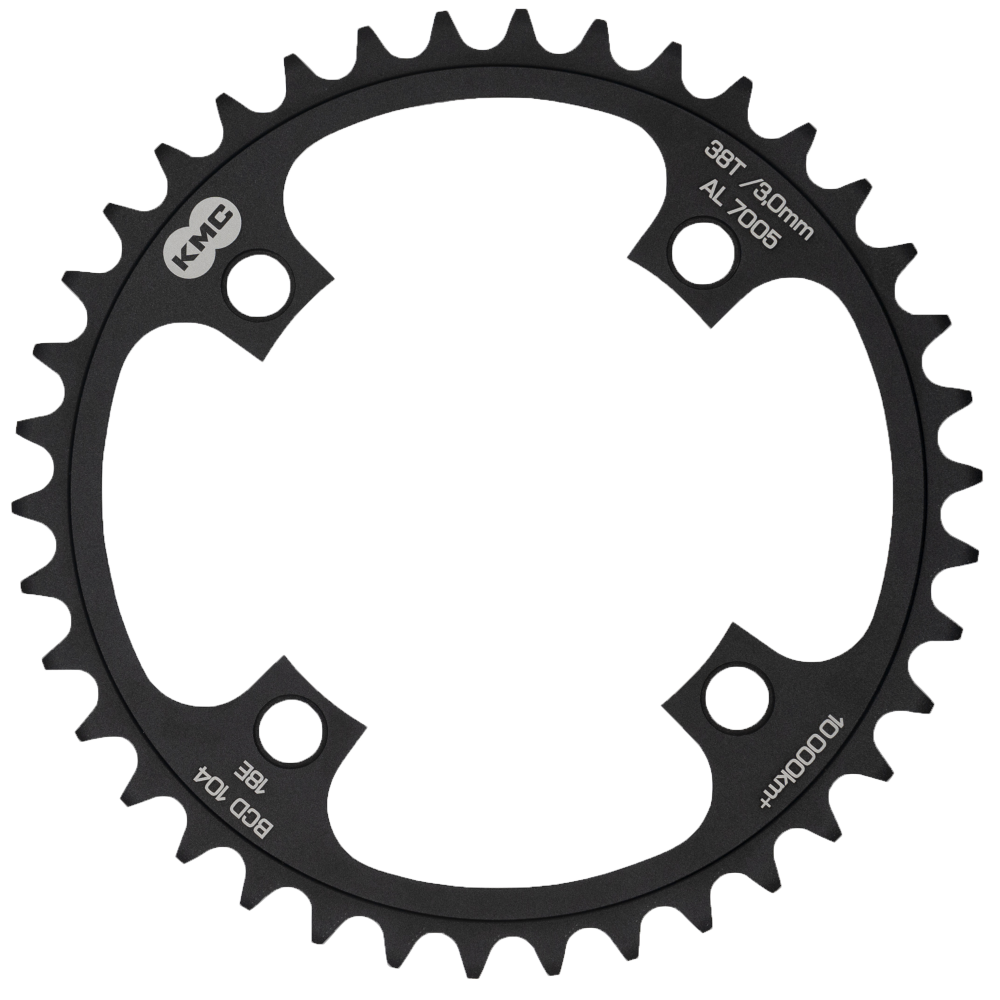 Kettenblatt, 42T, 1/8", BCD 104mm, flat, black