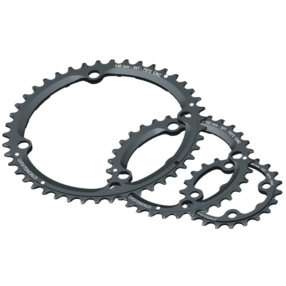 Kettenblatt,TYPE XTR05-06, 102, 32, black, 9 Speeds CSA, 4 arms