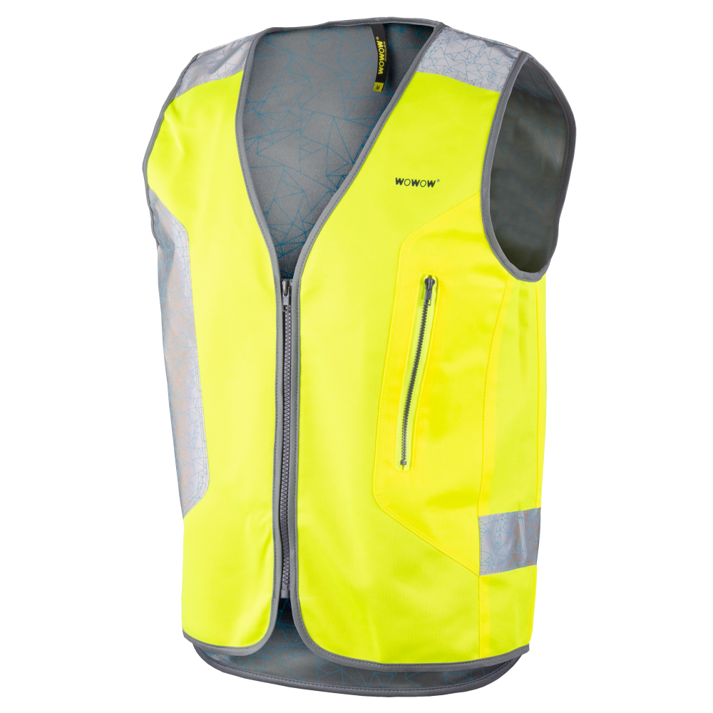 Wowow Leuchtweste, TEGRA Jacket, gelb, GELB, M