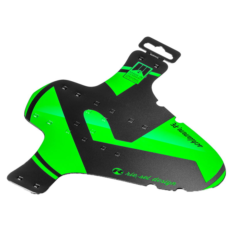 Spritzschutz, Schlamm:PE, Bright Green, mit Verpackung/Kabelbinder
