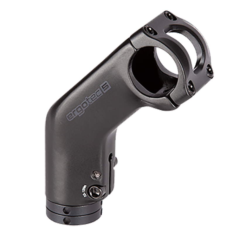 Vorbau, HIGH BARRACUDA, 31.8mm, K-Höhe:40mm, 110mm, +45° Klemm-D:28.6 AL6061 black-sand L6