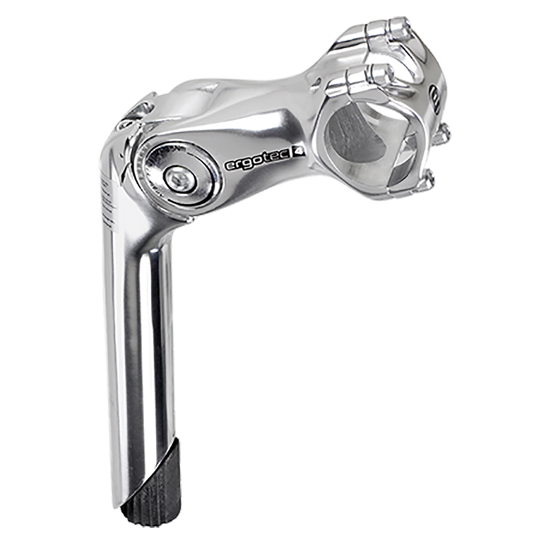 Vorbau, OCTOPUS2 Schaft, 25.4/180mm, 25,4mm, 110mm, 0/+50° AL6061 silber-polish L4