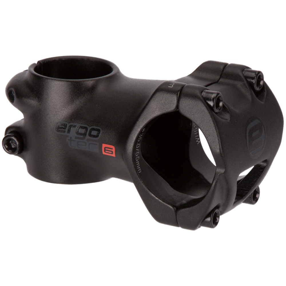 Vorbau, RAY 35, 55mm, 0°, 28.6mm, black-sand, SafetyLevel 6