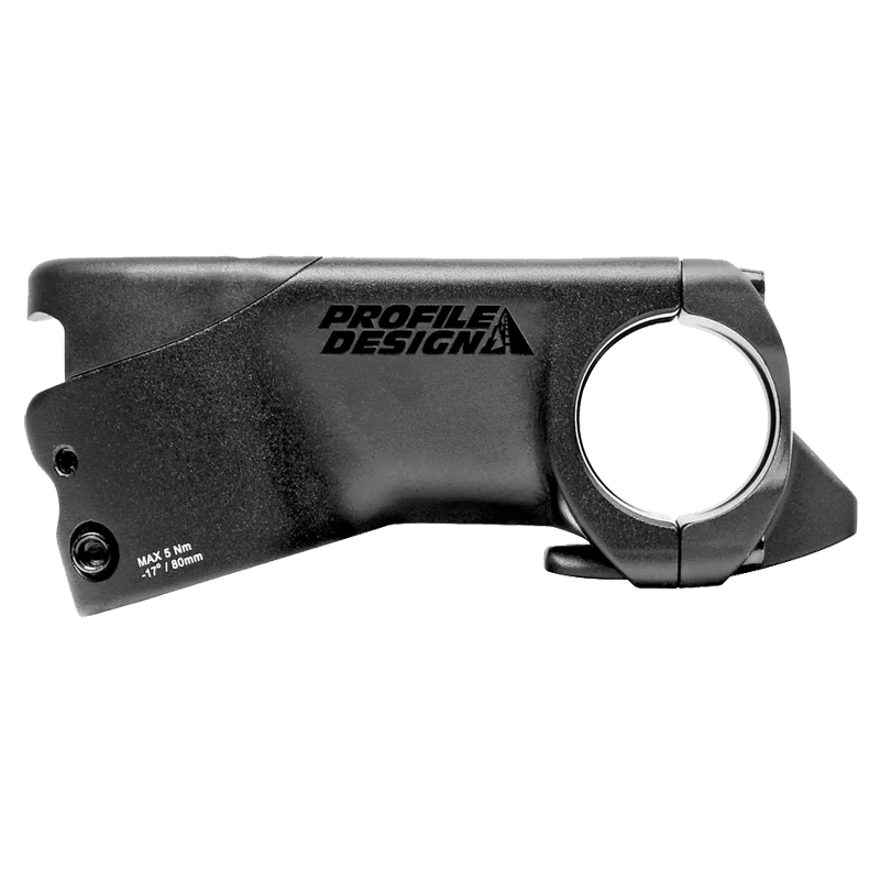 Vorbau, Tri Stem 17.5 Grad, black, 80 mm