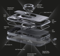 SP Connect Phone Case Xtreme iPhone 17 Pro SPC+ schwarz