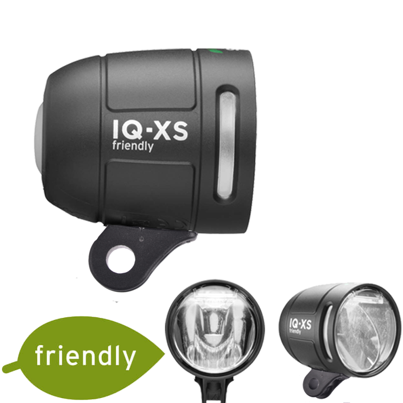 Scheinwerfer E-Bike, IQ-XS 80 Lux friendly, DC 6-42V, 516711GR42TS, solo