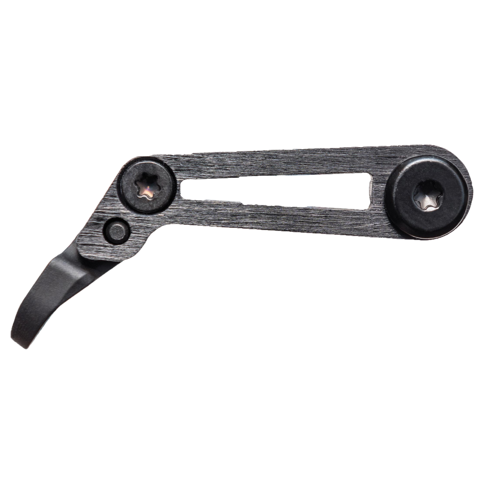 Busch & Müller Scheinwerferhalter, Alu gebürstet schwarz, L:50 mm, 464HAS