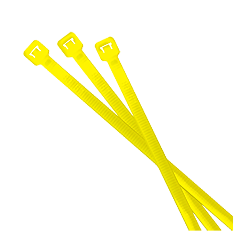 Riesel Design Kabelbinder, neon yellow, 25er Set