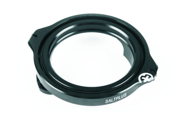 SALTPLUS GEO rotor, 6061-T6 full cnc, black